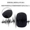 Lyyxjsltd Microphone Sponge Windscreen Cover, Reusable, Anti-Noise, Dustproof, 7.3*6*6cm Universal Type, Set of 6 (Gray)