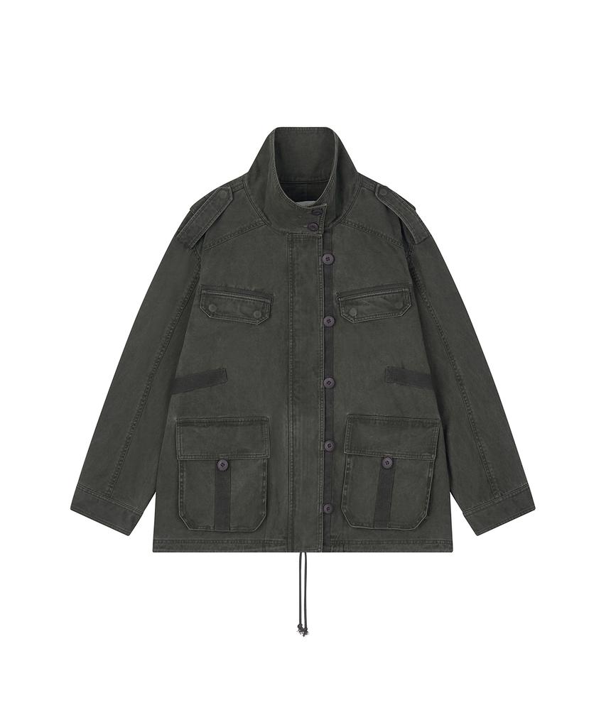 Sandric Vintage Field Jacket_Khaki