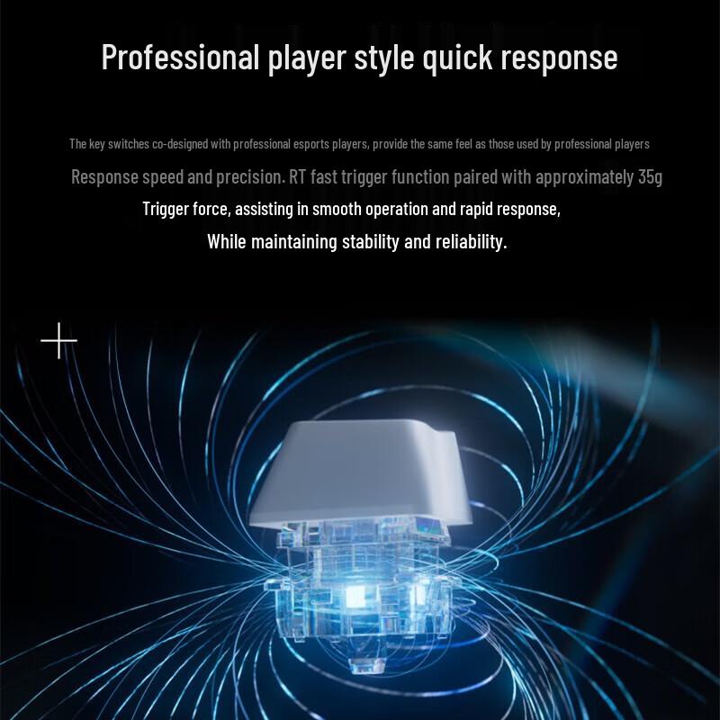 Logitech PRO X TKL RAPID Magnetic Switch Gaming Keyboard