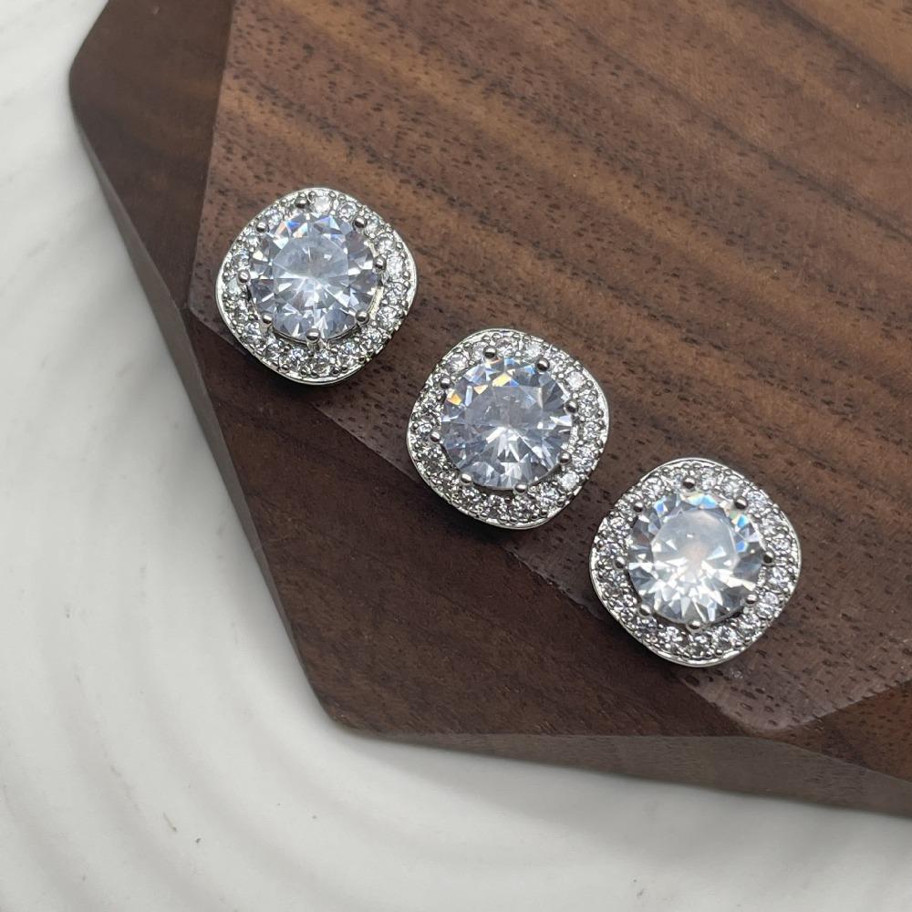 5 шт. блестящие циркониевые пуговицы 12 мм высококачественные модные латунные пуговицы на ножке женские декоративные пуговицы для одежды