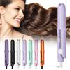 Mini Curling Iron Hair Straightener Portable Multifunction Ceramic Fast Heating Bangs Hair Curler Flat Iron Curling Wand Women Hair Styling Tool