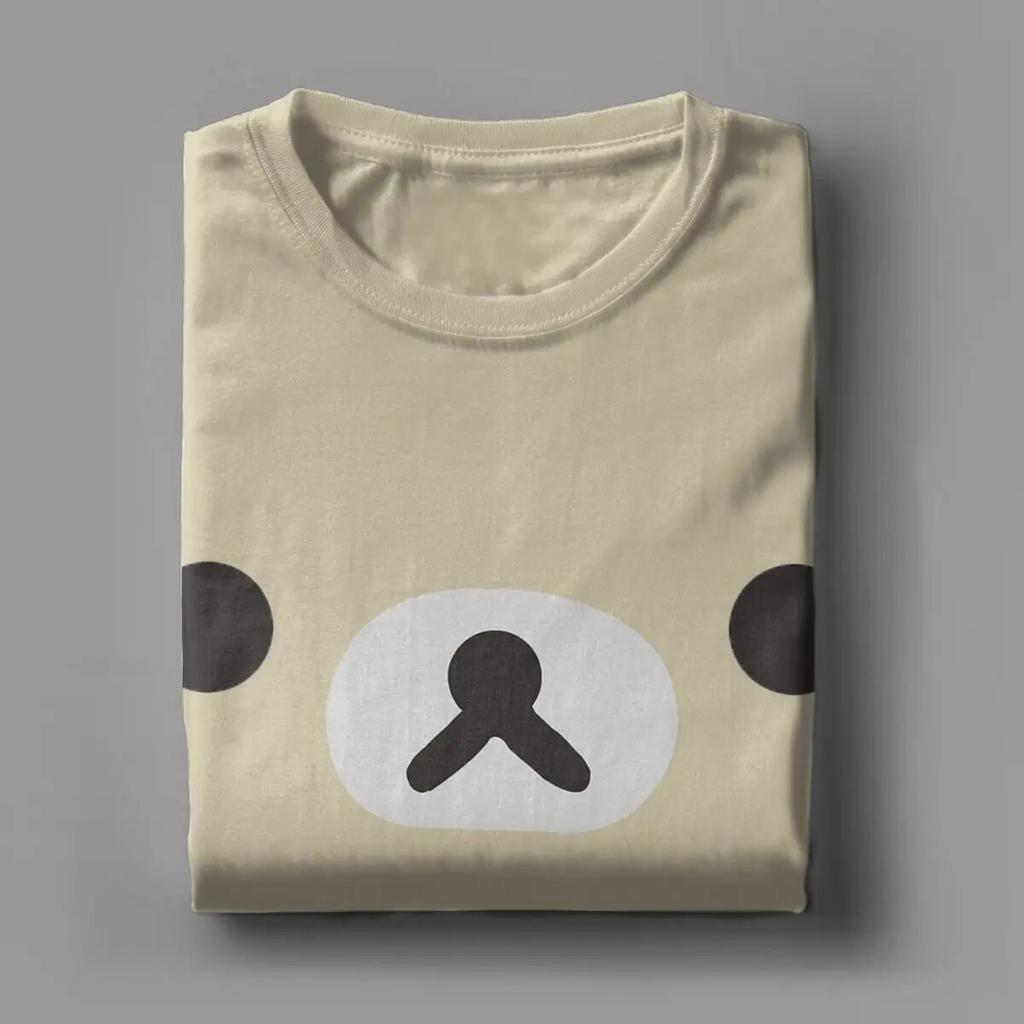 Повседневная футболка с изображением медведя Rilakkuma, женская хлопковая футболка унисекс с круглым вырезом, футболки с короткими рукавами, классическая одежда