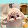 Милый плюшевый мультяшный брелок Очаровательные парные аксессуары для рюкзака для девочек
