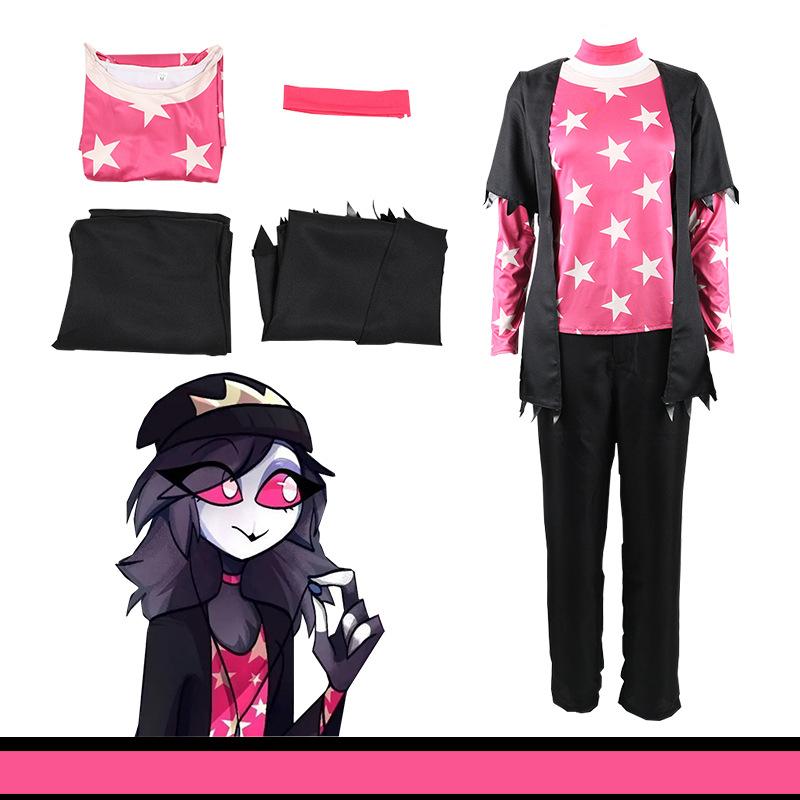 Kids Halloween Cosplay Costume Unisex Boys Girls Long Sleeve Top And Pants Set Fancy Dress For Party Carnival Holiday