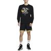 Nike T Shirts Men's Black Crew Neck Moderate FQ4921-010