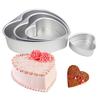 6/7/8 Inch Heart Shape Aluminium Alloy Cake Mold Tray Kitchen Baking Mould DIY Non-Sticky Baking Cake Pan Kitchen Accessories