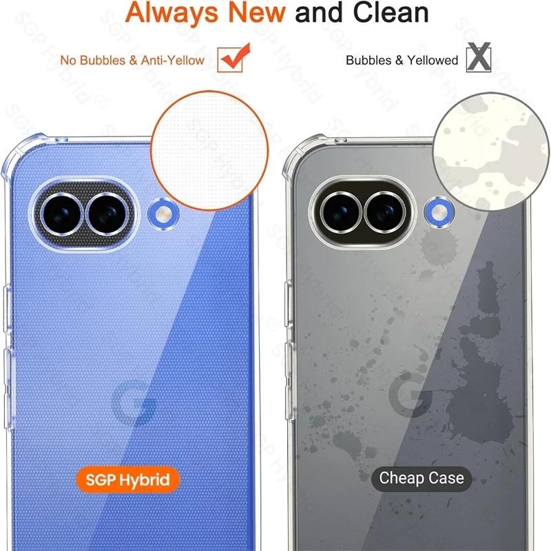 For Google Pixel 10a 10A Transparent TPU Soft Case for Pixel10 A Camera Protective Ultra Thin Clear Phone Back Cover