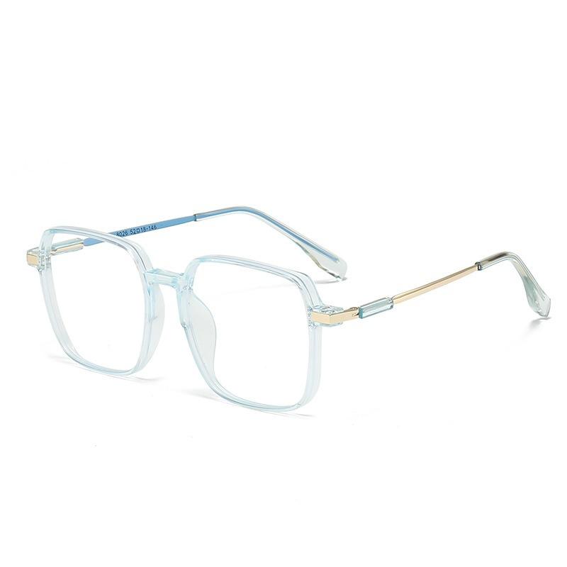 Новые Модные Художественные Очки с Плоскими Линзами, Блокирующие Синий Свет, Популярные в Интернете