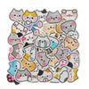 45Pcs Cat Stickers For Bottles Laptop Phone Diy Diary Scrapbooking Decoration