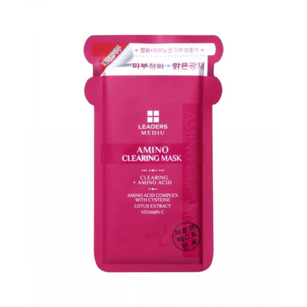 Leaders Cosmetics Leaders Mediu Amino Clearing Mask 10 Sheets