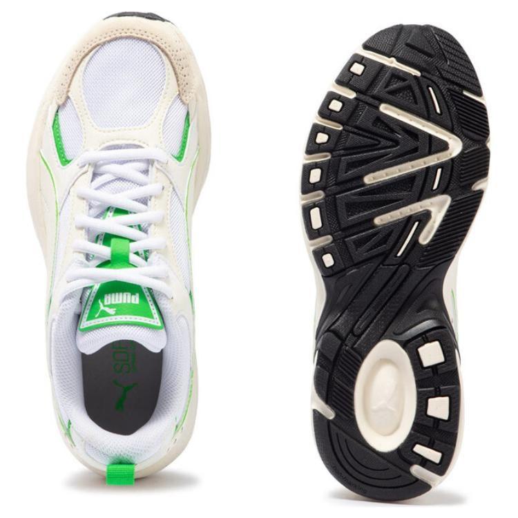 Puma Milenio Износостойкие Низкие Повседневные Кроссовки Унисекс Бело-Зеленые 402113-03