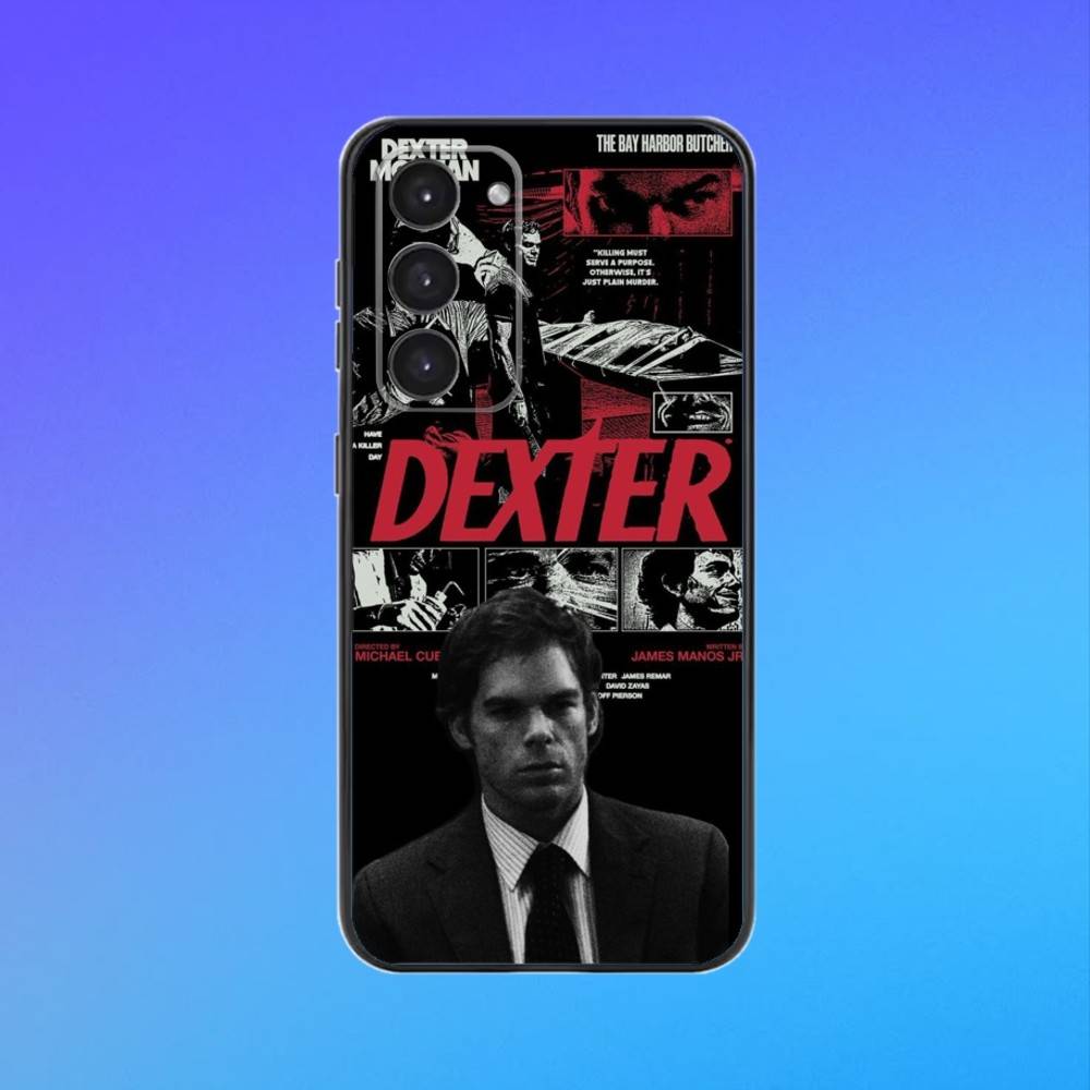 Чехол для телефона Dexter Morgan   Для Samsung Galaxy A73,A72,A71,A70,A53,A52,A51,Другие Мягкий Черный Чехол
