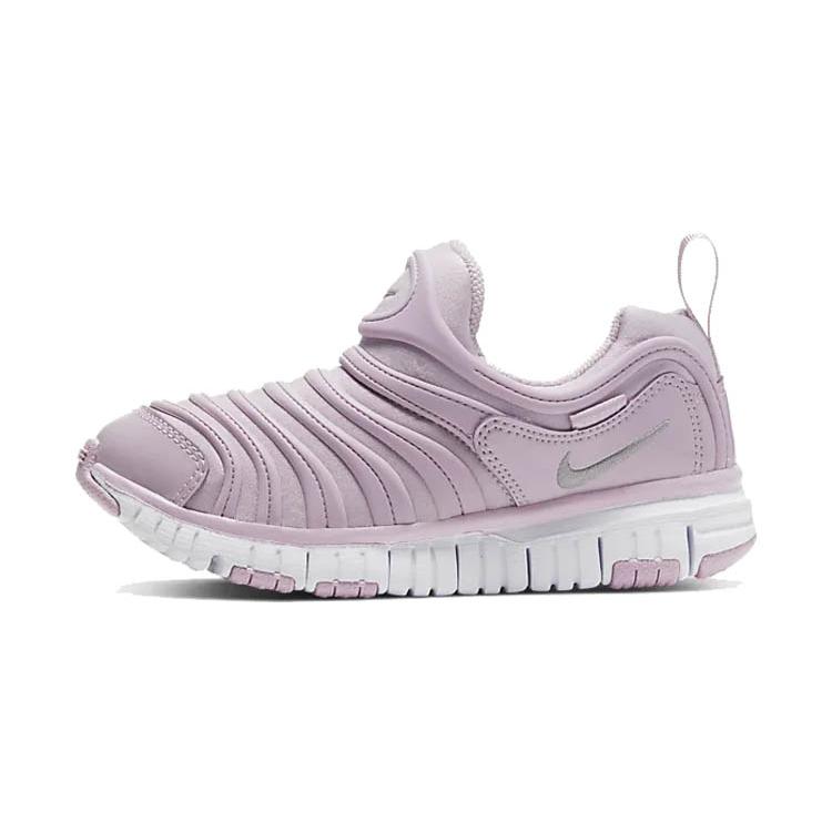 Nike Dynamo Free Abrasion Resistant Abrasion Resistant Low top Kids Lifestyle Shoes Purple Children Aged 3 7 Years Old 343738-508