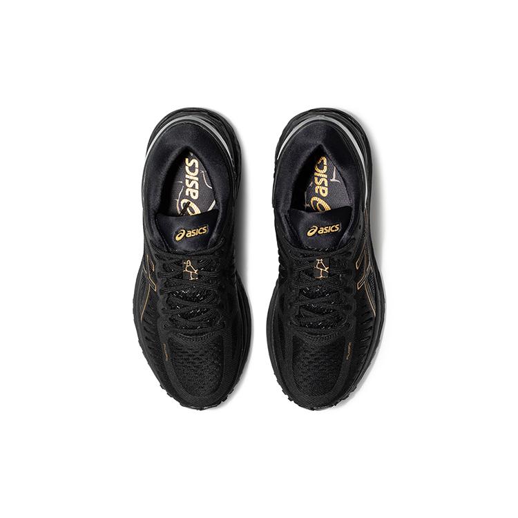 ASICS Womens Metarun 'Black Pure Gold' (women's sizes) Black / Pure Gold Running Shoes 1012B139 001
