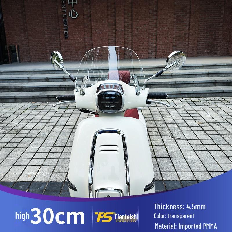 Tianfei Shi Windshield Accessory for Suzuki US125 Scooter Motorcycle