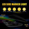2X LED Side Marker Turn Signal Light For 2017- Fiat 124 Spider Dynamic Amber