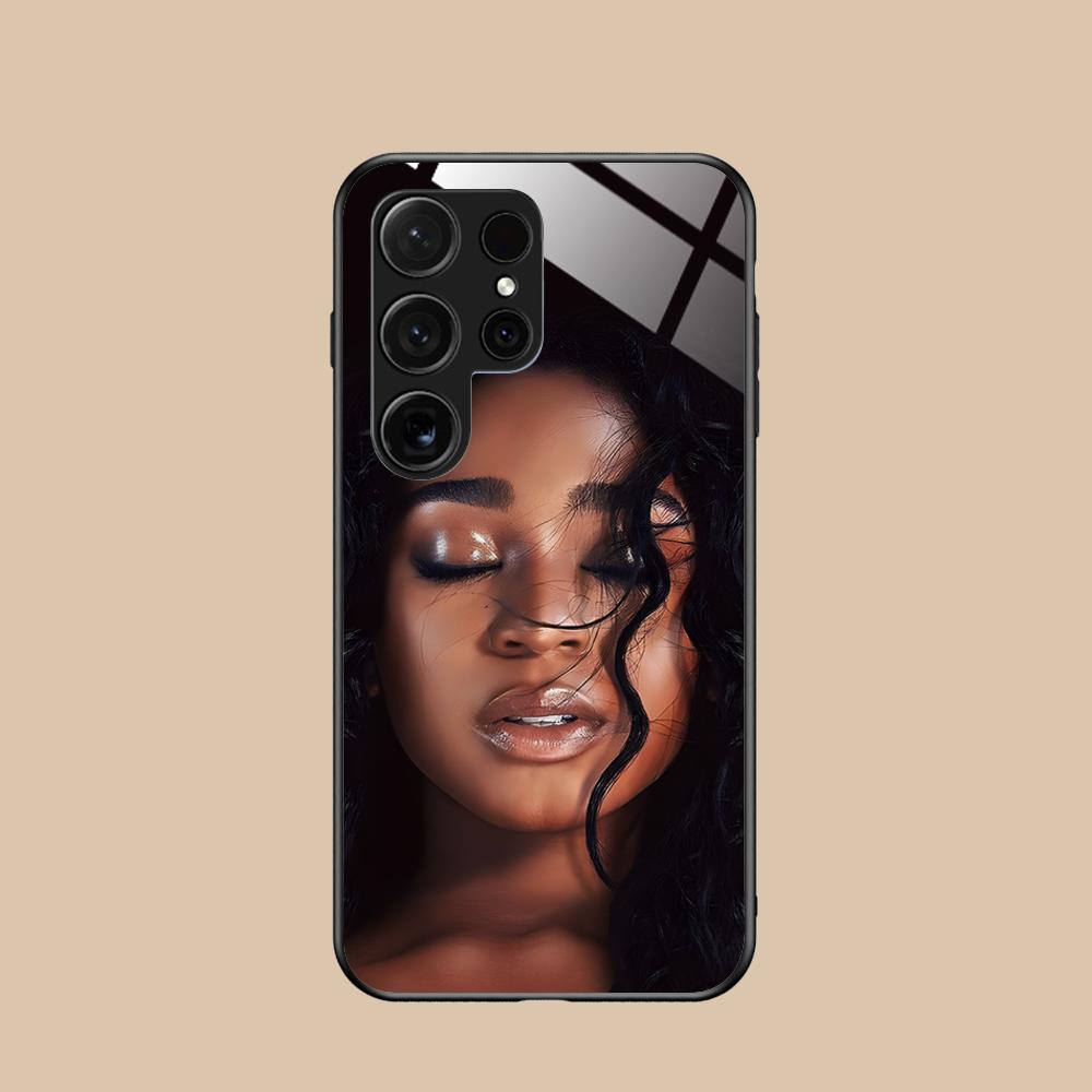 Стеклянный чехол для мобильного телефона Normani Kordei для Samsung Galaxy S26 S25 S24 S23 S22 S21 S20 Note20 Plus FE Ultra Цветной чехол