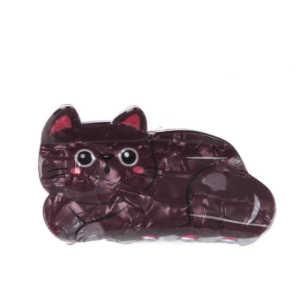 Dog Cat Hair Claw Cartoon Acrylic Animal Hair Clip Cute Animal Shark Clip  Party