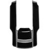 Motor Light Black 7" Stretched Rear Fender Extension Filler For Harley Touring Electra Street Road Glide CVO Ultra Classic 96-08