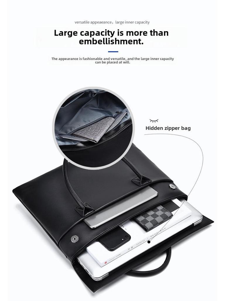 Персонализируемая сумка для ноутбука из полиуретана 14 дюймов, универсальный портфель унисекс для поездок на работу 2022 г.