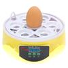 7 Eggs Capacity Incubator Mini Egg Incubator Brood Machine Chicken Duck Hatcher Electronic Automatic Incubator Brooder New