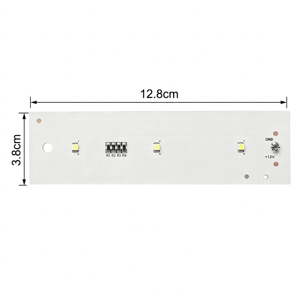 DC12V LED Fridge Light For Hisense For Ronshen Refrigerator MDDZ-283 887585 Energy Saving Easy Install Cooling Part