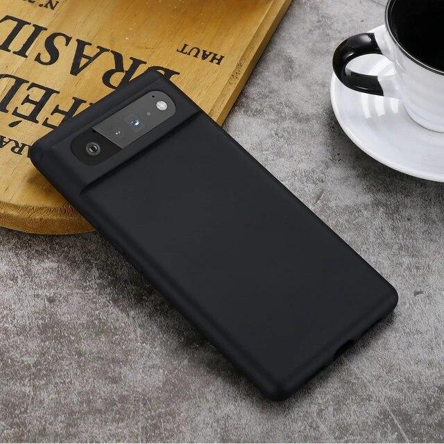 Real Liquid Silicone Phone Case For Google Pixel 8 Pro 7 Pro 6 Pro 6A 7A Case Soft Shockproof Bumper Protection Cover