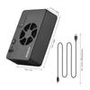 Andoer FS-06 Camera Cooling Fan External Cooling System with OLED Display 8pcs Mounting Adapter