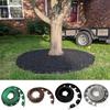 5cmx10m Garden Edging Border 30 Stakes L-shaped Stone Grass Barrier Landscape Lawn Flower Bed Terrace Board