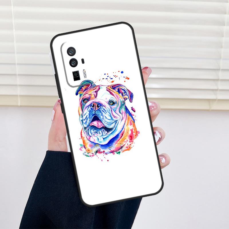 Чехол Британский Бульдог для Xiaomi 13 14 15 Ultra 11T 12T 13T 14T Pro POCO X7 Pro X3 X5 X6 M6 F5 F6 Pro