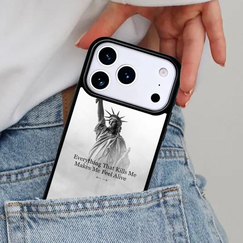 Чехол для телефона «Статуя Свободы» для iPhone 17 Pro Max 12 13 14 15 16e 17 Pro Max Plus Air Cover