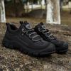 Fashion Men's Shoes High Quality Classic Men Hiking Shoes Genuine Leather Men Casual Shoes Lace-Up Men's Comfortable Walking Footwear