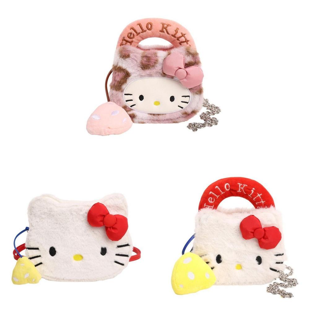 Hello Kitty Plush Backpack For Girls And Teens With Ample Storage And Comfortable Straps