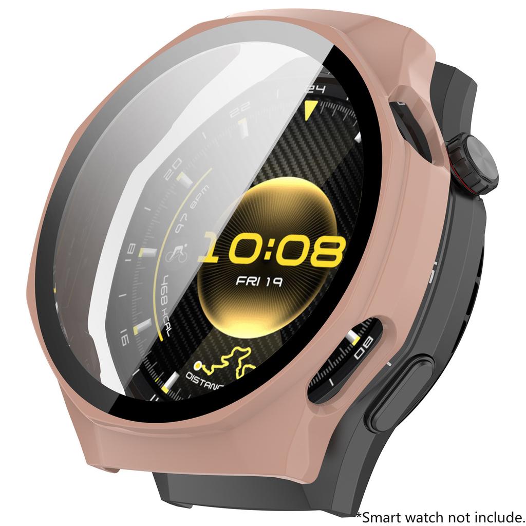 Полный защитный чехол для Huawei Watch GT 6 Pro 46 мм Чехол-защита экрана GT6 Pro 46 мм Чехол-оболочка PC 2-в-1 + Закаленное стекло
