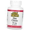 Цинк Цитрат, Zinc Citrate 50, Natural Factors  90таб (36406027)