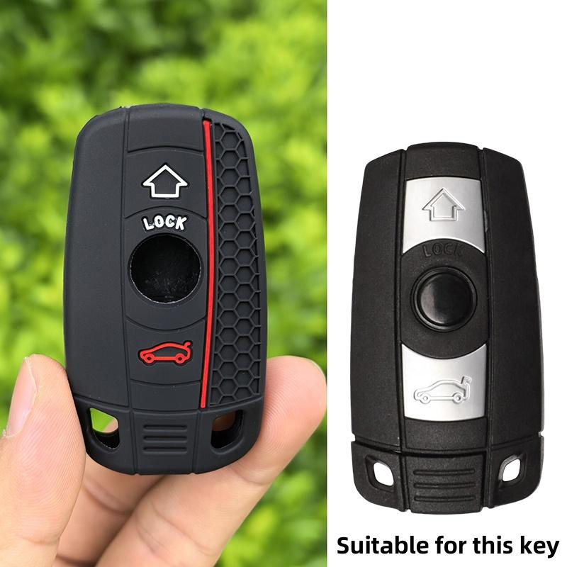 Силиконовый Чехол для Брелока Smart Remote Key 3BNT для BMW 1 3 5 6 Серии E90 E91 E92 E60 E70 E71 E72 E82 E87 E88 E89 Авто Стайлинг