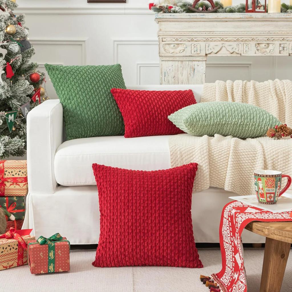 24*24in Pillow Cover Color Home Pillow Waist Cushion Cover