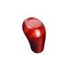 Red Carbon Fiber Gear Shift Knob Head Cover Trim For Chevrolet Camaro 2016-