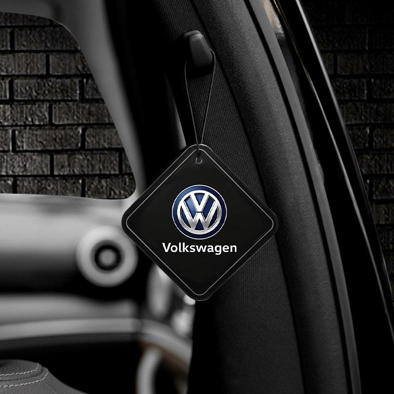 VW Car Logo Air Freshener Auto Interior Perfume Rearview Mirror Pendant For Volkswagen Polo Passat B5 B6 B7 T4 T5 Golf Tiguan zl2