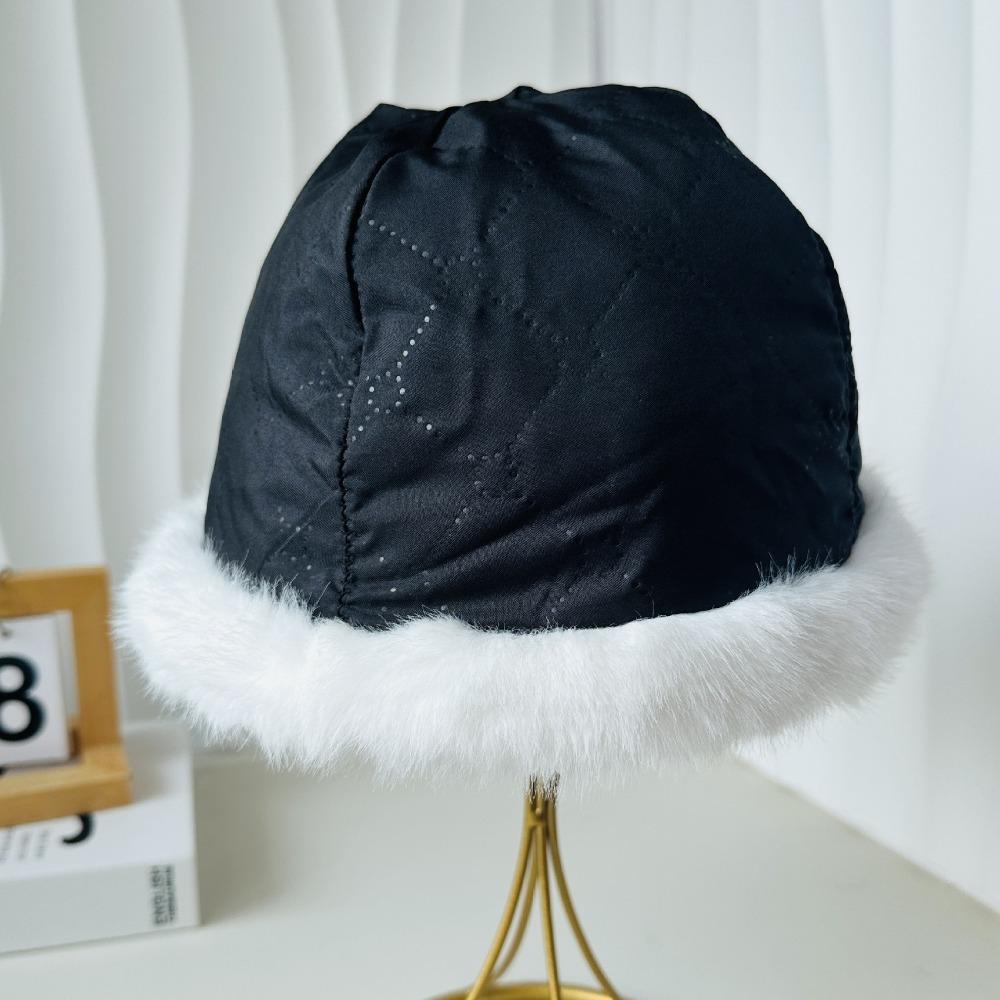 Толстые Плюшевые Мультяшные Шапки Милые Шапки-Бини с Защитой Ушей Женские Шапочки Зимняя Шапка-Панда Лыжная