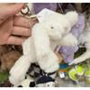 Плюшевая игрушка в стиле Jellycat: Кукла-топпер "Кролик и Медведь с тремя бирками" - Идеальный подарок на день рождения для девочек