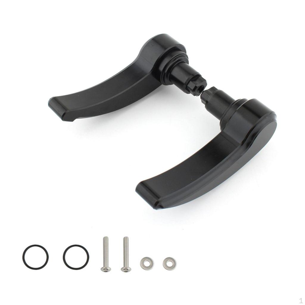 Motorcycle Saddlebag Latch Kit Saddle Bag Lever Professional High Performance Easy To Install