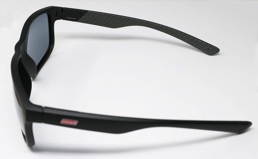 COLEMAN Солнцезащитные очки с защитой от ультрафиолета, поляризованные линзы, черные матовые серые CO3076-1