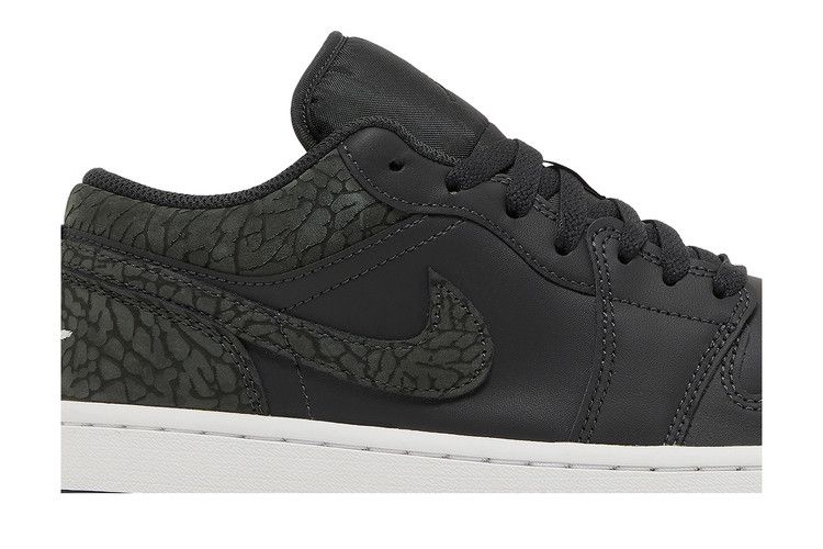 Мужские кроссовки Jordan 1 Low SE Black Elephant Off Noir/Black/White/Black