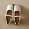 Fashion Soft-soled Women's French Elegant Mary Jane Shoes 2025 Internet Celebrity New Shallow Retro Sweet Style Single Shoes