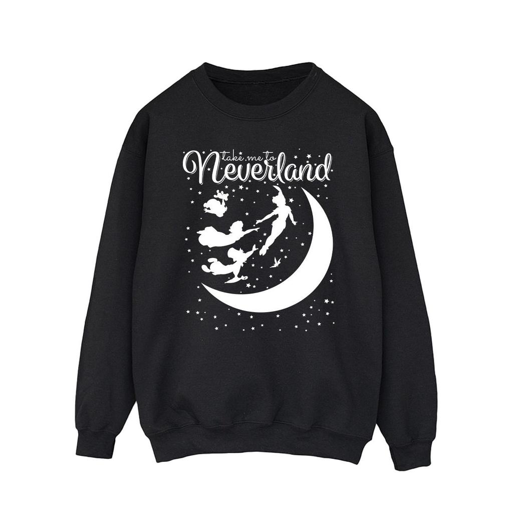 Disney Mens Peter Pan Take Me To Neverland Sweatshirt