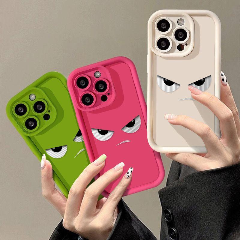 Убийственное выражение подходит для чехла для мобильного телефона iPhone17PorMax 14Por Apple 13/12 матовое покрытие 16 со всех сторон.