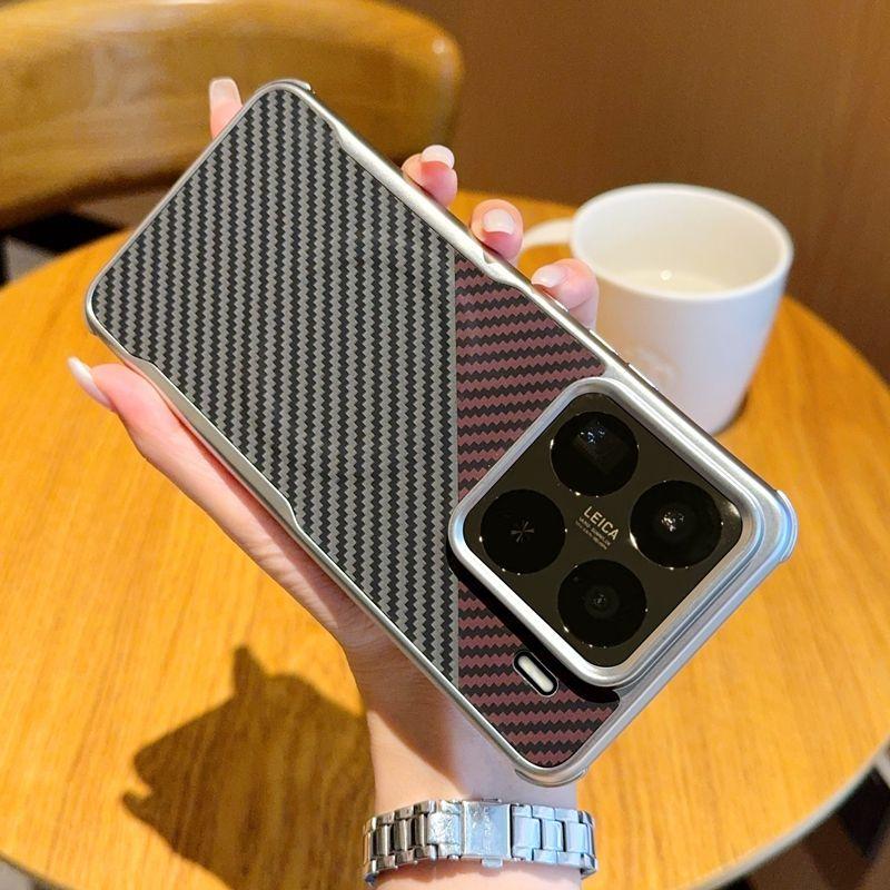 Чехол для мобильного телефона Xiaomi Mi 15Pro Новый Магнитное притяжение Цветовая гамма Бренд Tide Всесторонний Высокоценный Однотонный 15Ultra