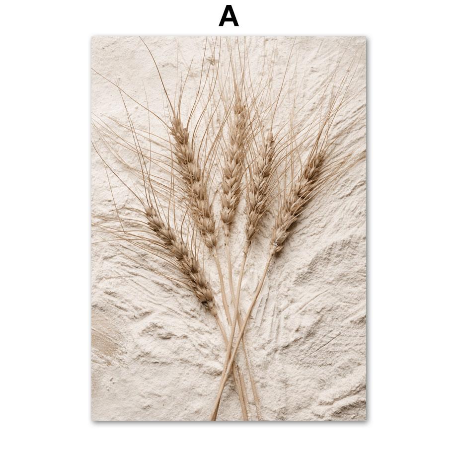 Бежевый Природа Одуванчик Рид Пшеничная Трава Растения Цитаты Настенный Художественный Принт Холст Картины Скандинавский Плакат Декор Фотографии Для Гостиной