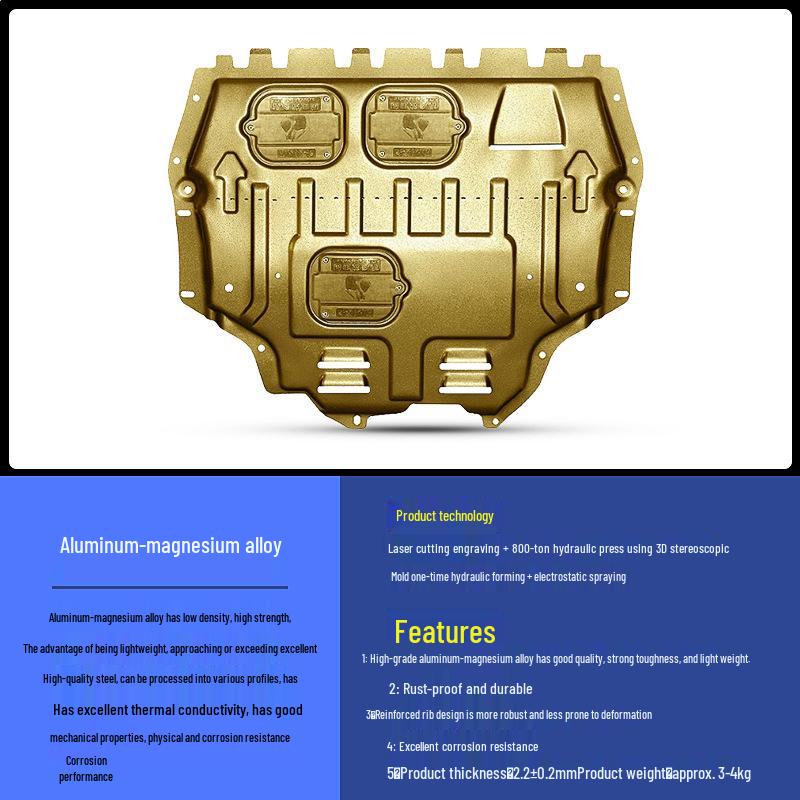 Volkswagen Santana 13-21 Защита двигателя и днища и защита шасси